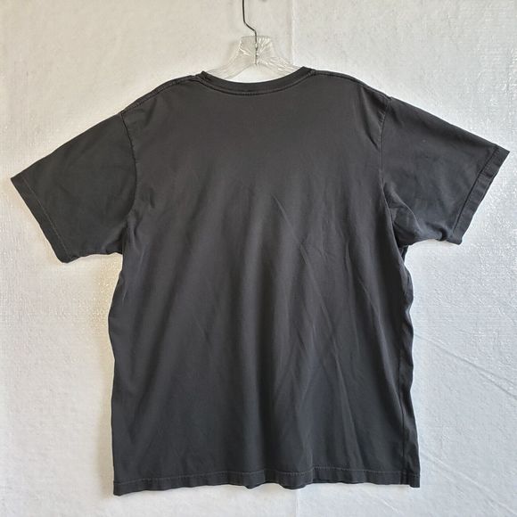 Chaser T Shirt Mens Large Black Graphic of Astronauts w/Beer & US Flag Patriot - Picture 5 of 12